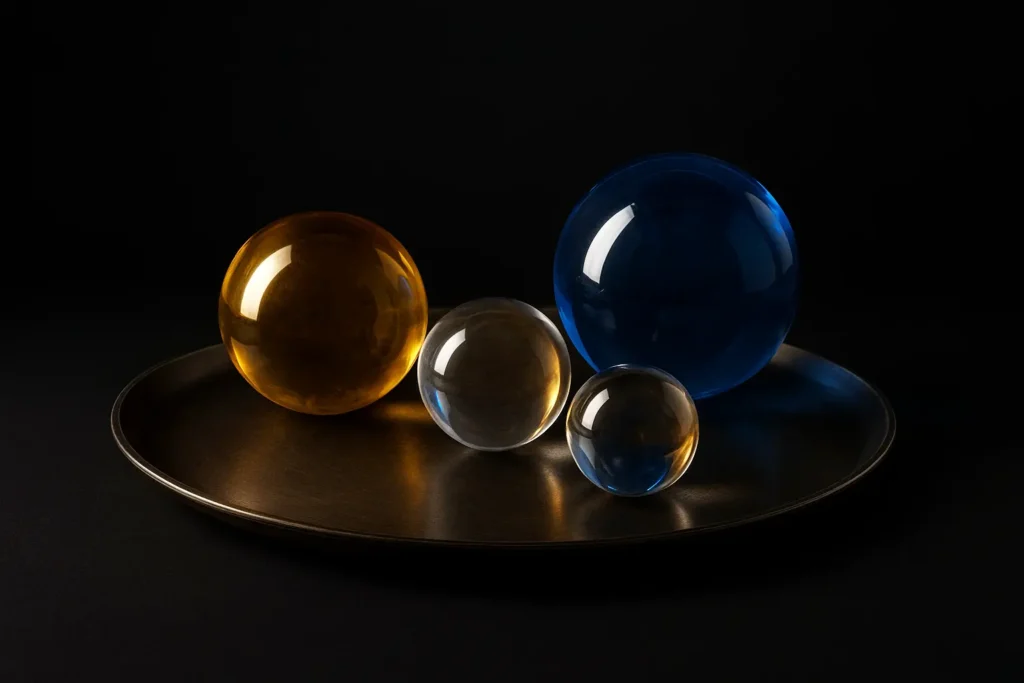 گوی کریستالی؛ دکوری لوکس برای دکوراسیون خانه