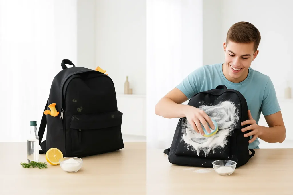 چطور بوی نامطبوع را از کوله پشتی دبیرستان حذف کنیم؟