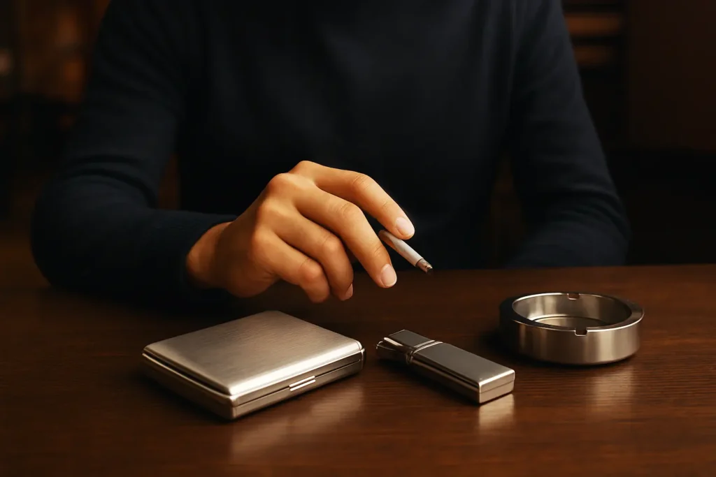 کاربرد های ست جاسیگاری و فندک